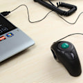 Miniatyrbillede 4 af 4: Trådløs mus med trackball