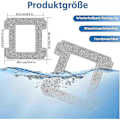 Miniatyrbild 5 av 5: 6-pack rengöringspads för Ecovacs Winbot W1 / W1 Pro / W2 / W2 Omni fönsterputsarrobotar, fönsterduk 12