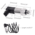 Miniatyrbilde 5 av 5: Trykktransmitter Trykksensor 0-10bar 9-32vdc G1/4 4-20ma 0.5%