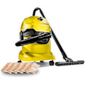 Pikkukuva 5 / 5: Karcher WD3 Imurin Pölypussi, 5 Kpl Suoraa Imurin Pölypussia Karcher WD3, WD 3 Premium, WD3200, WD3500p, A2204, A2204, A2534, Se4001