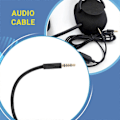Miniatyrbilde 5 av 5: for Logitech G433 G233 GPRO X Universal Spillheadset Lydkabel 2M