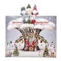 Miniatyrbillede 1 af 5: Julegnom Adventkalender 2024, 24 Dages Julekalender Gnomen Plyslegetøj
