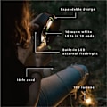 Miniatyrbilde 3 av 5: Utendørs Camping Lys Solcellelyssnor Led Camping Lampe Telefonlader Utendørs Gadgets Camping Eq