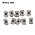 Miniatyrbillede 1 af 5: 10 stk. 3*6*2.5 NO NC Mikroswitch Trykknapper Kontakt Soft Sort