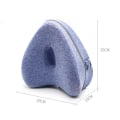 Miniatyrbillede 2 af 4: Hjerteformet Memory Foam Pude til Gravide Kvinder - Blå, 25*23*13cm, 1stk