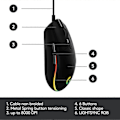 Miniatyrbild 5 av 5: G102 LIGHTSYNC Gamingmus med RGB-belysning, 6 programmerbara knappar, spelsensor, 8K DPI-spårning 12