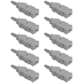 Miniatyrbilde 3 av 5: 10 stk. 110 Test Rj11 Voice Connector Mdf Sjekk Telefon Voice For Krone Module Patch Panel