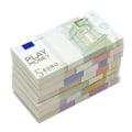 Pikkukuva 4 / 4: 100 kpl eurorekvisiittaa leikkimiseen hauskaa leikkirahaa rekvisiitan nimellisarvo taikarekvisiittaa 50