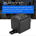 Miniatyrbilde 3 av 5: 12V 200A Normalt Åpen 4-Pols Relé - Heavy Duty Bil/Båt Split Charge