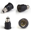 Miniatyrbillede 4 af 5: Ny E10 til E14 Base LED Lys Lampe Pære Adapter Konverter Skruefatning
