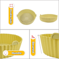 Miniatyrbillede 4 af 5: Airfryer silikoneform AirFryer tilbehør GUL gul