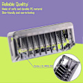 Miniatyrbild 2 av 5: Guidekam 1/2/3/5 MM för Rakapparat Kroppshårsskydd QP2510 QP2520 QP2521 QP2522 QP2530 QP2531 QP2620-Yvan