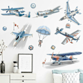 Miniatyrbilde 3 av 5: Retro fly klistremerke for vegg, lett å feste