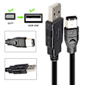 Miniatyrbild 5 av 5: För JUNSUNMAY 1.8m Firewire IEEE 1394 6-polig hane till USB 2.0 hane adapterkabel
