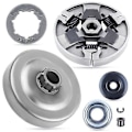 Pikkukuva 1 / 4: 3/8\"-7 Kytkinrummun Hammaspyöräsarja Stihl Ms660 066 064 Ms640 Ms661 Moottorisahan Varaosille