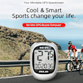 Miniatyrbild 4 av 5: Meilan Vattentät Cykelcomputer Positionering Cykel Odometer Med LCD-Skärm