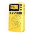 Pikkukuva 1 / 5: Taskukokoinen DAB-digitaalinen radio Mini DAB+ digitaalinen radio MP3-soittimella FM-radio LCD-näytöllä