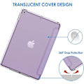 Miniatyrbild 4 av 5: Bebetter Jetech Fodral för iPad 10,2 tum (2021/2020/2019 Modell, 9/8/7 Generation), Auto Wake/sleep Cover (ljus lila) LÅNG