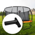 Miniatyrbild 5 av 5: T-formad Rörhylsa Trampolin Skyddsnät Stolpe Ändstycken Tillbehör T-rör Ersättning Trampolinstolpskydd för Träningsgård 12