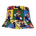 Pikkukuva 2 / 2: Super Mario -aiheinen lasten ämpärihattu, rantakalastajan hattu, kesäaurinkolippis, UV-suoja, ulkoilmatkailun aurinkolippis, lahjat