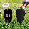 Pikkukuva 2 / 5: Mini Shin Guards, 3.94x2.36 Tuuman Mini Jalkapallo Shin Guards Mini Shin Pads Suojaavat Shin Guards Varusteet Miehille Naisille Pojille Tytöille Aikuisten Lapsille (S