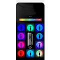 Miniatyrbilde 1 av 5: Rgb Led Fylllys Mini Bærbar Multifunksjonelt Kamera Fylllys