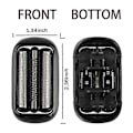 Miniatyrbilde 3 av 5: 2 Pakke Serie 5/6 53B Erstatningshode for Braun Elektrisk Barbermaskin 5020Cs 5018S 5035S 5049Cs 5050