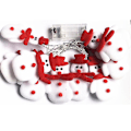 Miniatyrbillede 3 af 5: 3m -20 LED julelys, juledekoration med 2 lystilstande