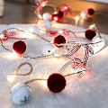 Miniatyrbillede 2 af 5: Julelys Kæde Led Lys Kæde