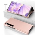 Pikkukuva 4 / 4: Huawei Mate Xs 2 Nahkainen Iskunkestävä Puhelinkotelo Pidikkeellä