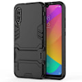 Miniatyrbillede 2 af 5: Hybrid TPU & Plastik Telefon Cover med Støttefod til Xiaomi Mi A3/CC9e, Holdbart Beskyttelses Cover