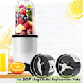 Miniatyrbild 5 av 5: Bladsbyte för 250W Magic Bullet Premium Blender Ersättningstillbehör med Mono-ving/ Korsbladsbyte, O-ringstätningsbrickor (gratis S