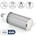 Miniatyrbillede 4 af 5: 70% Rabat - e27 LED Majslys Pære 60w, 550w Ækvivalent Lyspærer, 6500k Kold Hvid E27 LED Lyspære, Ikke-dimbar, 5850lm 160x5630smd, Edison LED C