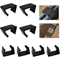 Miniatyrbillede 1 af 5: 8 stk. Møbelklips Sofa Patio Wicker Spisestue Rattan Stol Have Anti-Slip Fastgørelsesklips (2,24 tommer)