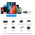 Miniatyrbilde 4 av 4: PULUZ USB-C / Type-C til 8-pinners OTG-adapter