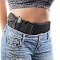 Miniatyrbild 1 av 5: Mege Tactical Belly Gun Holster Bälte Dold Bär Pistolhållare Stretchbar Magasin Väska Militär Armé Osynlig Midjeband