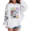 Miniatyrbild 5 av 5: Flickor Hoodies 1989 Casual Taylor Sweatshirt Barn Pojkar Swifts Pullover Hooded Konsert Outfit För 4-14 05 white 13 to 14 Years