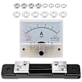Miniatyrbild 2 av 5: DC 0-50A Analog Ampere Meter Strömmätare Panel + 50A 75mV Shuntmotstånd
