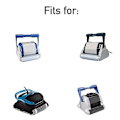 Miniatyrbillede 2 af 5: 2-pak RCX23002 Drivrem Udskiftning til Hayward Aqua Vac Tiger Shark Pool Cleaner