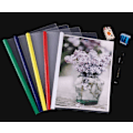 Miniatyrbild 5 av 5: 10 st A4 Transparenta Clip Bar Filer Rapport Projekt Presentation Slide Binder Mappar (blandade färger)