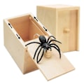 Pikkukuva 2 / 5: Hauska Trick Spider Pelottelulaatikko Puinen Piilolaatikko Laadukas Kepponen Puinen Pelottelulaatikko Hauska Peli Kepponen Temppu