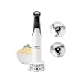 Miniatyrbillede 1 af 5: Elektrisk kartoffelmoser håndmixer 3-i-1 multiværktøj blender puréer pisker | Stavblender | Blender og purerer perfekt babymad | Grøntsager & Kartofler 12