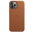 Miniatyrbillede 1 af 2: Læder Telefon Case Til Iphone 12 Pro Max Læder Case Med Magsafe