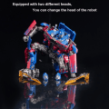 Miniatyrbillede 2 af 4: Deformeret bilrobotlegetøj, bærbart deformationsbilmodel, børnelegetøj, legeringsdeformationslegetøj, gave til børn (optimus Prime 6022a)