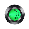 Miniatyrbillede 1 af 5: Trådløs cykelcomputer cykel speedometer vandtæt Lcd hastighed cykel speedometer trådløs cykelcomputer speedometer sort