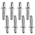Miniatyrbillede 1 af 4: 8 stk. stokkespids Tungsten Stål Vandrestav Spids Vandrestok Fod