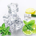 Miniatyrbild 3 av 3: 100 st 18*18mm Konstgjorda Akryl Isbitar Transparenta Falska Isbitar Diamant Plast Isbitar Falsk Krossad Is för Heminredning