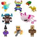 Pikkukuva 4 / 4: Minecraft Pehmolelu Creeper Block Frog Shadow Dragon Pehmo Nalle