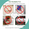 Miniatyrbillede 3 af 4: Sofa Pude Anti-Skrid Pads For At Forhindre Sofa Puder I At Glide, Kroge Og Løkke Tape Med Klæbemiddel