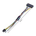 Pikkukuva 5 / 5: 24-nastainen - 6-nastainen PCI-E ATX päävirtasovitin kaapeli HP Z230 Z220 SFF -työaseman emolevylle